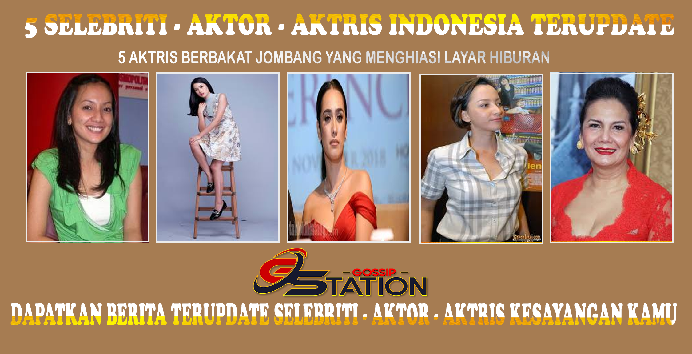 5 Aktris Berbakat Jombang